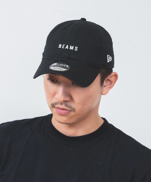 NEW ERA（ニューエラ）の「【別注】NEW ERA / 920 BEAMS Logo Cap（キャップ・メンズ・オフホワイト/ブラック/ブラウン系その他5/ネイビー・ONE SIZE）」の6枚目の写真