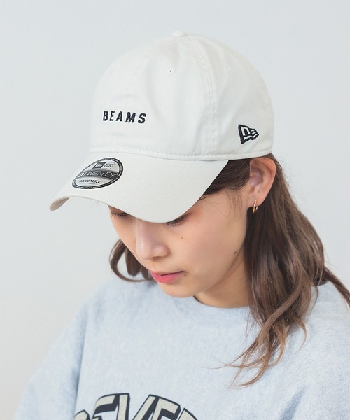 NEW ERA（ニューエラ）の「【別注】NEW ERA / 920 BEAMS Logo Cap（キャップ・メンズ・オフホワイト/ブラック/ブラウン系その他5/ネイビー・ONE SIZE）」の8枚目の写真