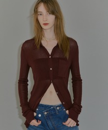 yae | Polo cardigan / ポロカーディガン(カーディガン/ボレロ)