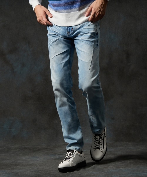 ハイパワーストレッチデニムパンツ（デニムパンツ）｜HIDEAWAYS NICOLE