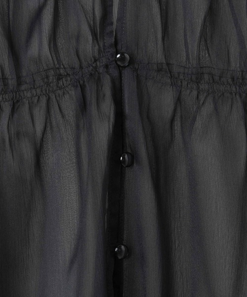 ブラウス シャツ シャーリングシアーVブラウス/578654 レディース セール】シャーリングシアーVブラウス/578654（シャツ/ブラウス