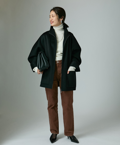 【upper hights】アッパーハイツ THE SHIRT 14(新品) upper hights(アッパーハイツ)｜THE MORGAN デニムシャツ/MID BLUE の