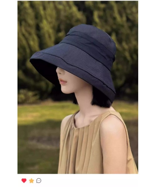 Ritzy（リッツィー）の「3色展開　リボン付き　日差し防ぎ　紫外線対策適用なサンバイザー（サンバイザー・レディース・キャメル/ベージュ/ブラック・FREE）」の9枚目の写真
