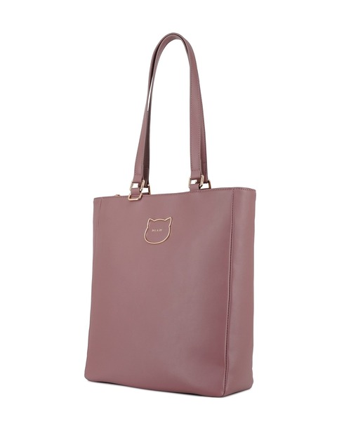 PAUL & JOE ACCESSOIRES(ポールアンドジョーアクセソワ)の「PAUL & JOE ACCESSOIRES (ポール&ジョーアクセソワ)タテ型トートバッグ A4対応 PJA-B1277 ビッグキャットメタル(トートバッグ・レディース・ブラウン/ブラック/パープル・FREE)」の15枚目の写真