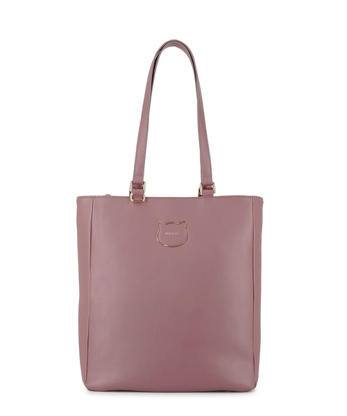 PAUL & JOE ACCESSOIRES(ポールアンドジョーアクセソワ)の「PAUL & JOE ACCESSOIRES (ポール&ジョーアクセソワ)タテ型トートバッグ A4対応 PJA-B1277 ビッグキャットメタル(トートバッグ・レディース・ブラウン/ブラック/パープル・FREE)」の14枚目の写真