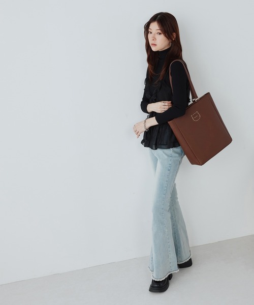 PAUL & JOE ACCESSOIRES (ポール＆ジョーアクセソワ)タテ型トート