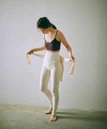 me.（ミードット）の「【 me. / ミードット 】merino washable wool ウォームパンツ レギンス 23310-WA　HPI（レギンス/スパッツ）」