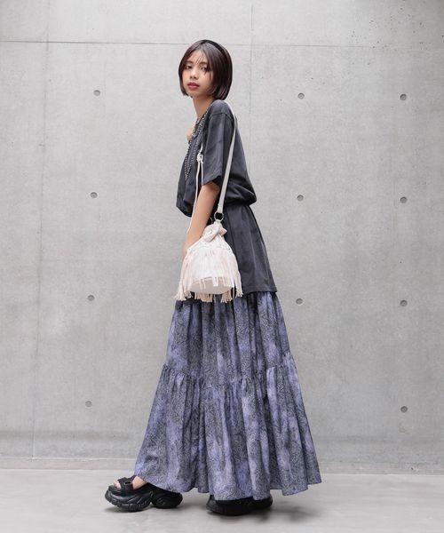 PAGEBOY(ページボーイ)の「USEDライクカコウT(Tシャツ/カットソー・レディース・ブラック/グレー系その他/オフホワイト/ブルー系その他・MEDIUM/LARGE)」の13枚目の写真