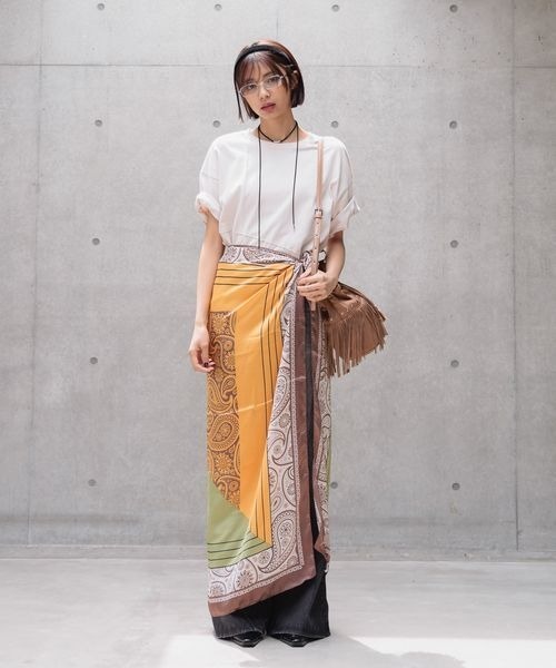 PAGEBOY(ページボーイ)の「USEDライクカコウT(Tシャツ/カットソー・レディース・ブラック/グレー系その他/オフホワイト/ブルー系その他・MEDIUM/LARGE)」の19枚目の写真