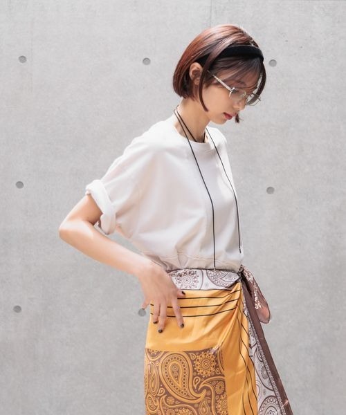 PAGEBOY(ページボーイ)の「USEDライクカコウT(Tシャツ/カットソー・レディース・ブラック/グレー系その他/オフホワイト/ブルー系その他・MEDIUM/LARGE)」の22枚目の写真