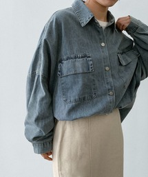 on:nue | 【on:nue】 [着用動画あり！/ ユニセックス] ヴィンテージライクオーバーデニムシャツ /2025 AW COLLECTION(シャツ/ブラウス)