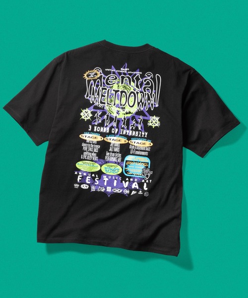 MENTAL MELTDOWN TEE（Tシャツ/カットソー）｜HUF（ハフ）の