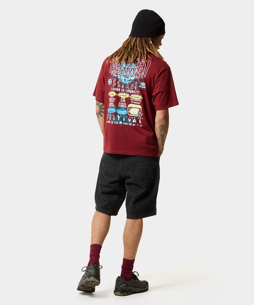 MENTAL MELTDOWN TEE(Tシャツ/カットソー)|HUF(ハフ)の MENTAL MELTDOWN TEE(Tシャツ/カットソー)|HUF(ハフ)の