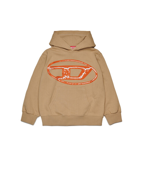 DIESEL(ディーゼル)の「キッズ プルオーバーパーカー SBONNIEHOOD(パーカー・キッズ・ライトブラウン/ブラック・12Y/16Y/4Y/6Y/8Y/10Y/14Y)」の5枚目の写真