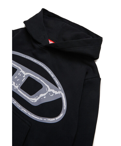 DIESEL(ディーゼル)の「キッズ プルオーバーパーカー SBONNIEHOOD(パーカー・キッズ・ライトブラウン/ブラック・12Y/16Y/4Y/6Y/8Y/10Y/14Y)」の7枚目の写真