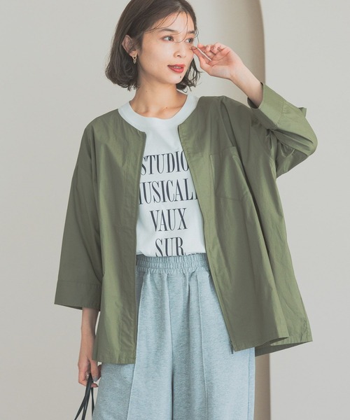 studio CLIP（スタディオクリップ）の「アソートカラーロゴTシャツ（Tシャツ/カットソー・レディース・オフホワイト/アイボリー/チャコール/ラベンダー・FREE）」の17枚目の写真