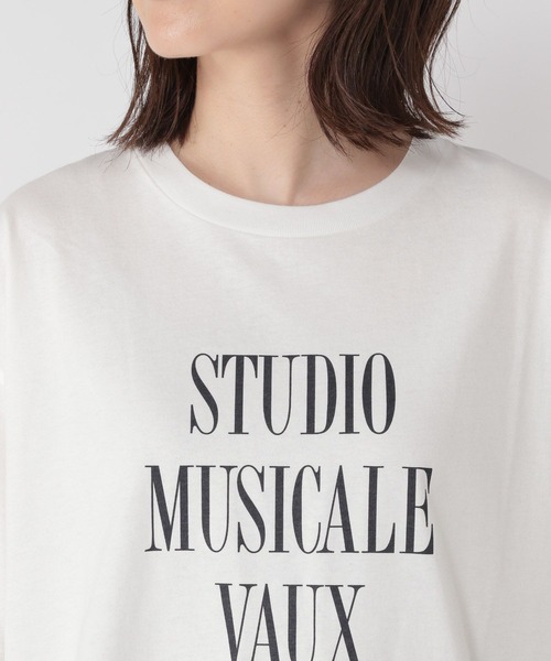 studio CLIP（スタディオクリップ）の「アソートカラーロゴTシャツ（Tシャツ/カットソー・レディース・オフホワイト/アイボリー/チャコール/ラベンダー・FREE）」の11枚目の写真