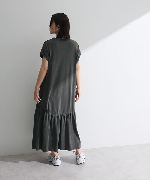 Sugar spoon（シュガースプーン）の「・SUGAR SPOON フレンチギャザーカットワンピ（ワンピース・レディース・カーキ/ダークベージュ/チャコールグレー・FREE）」の7枚目の写真