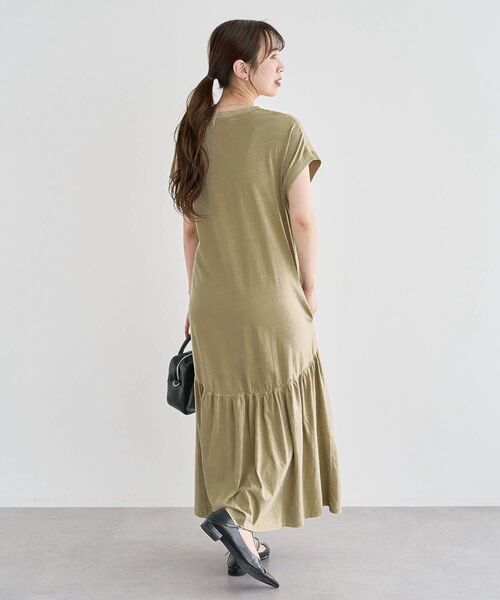 Sugar spoon（シュガースプーン）の「・SUGAR SPOON フレンチギャザーカットワンピ（ワンピース・レディース・カーキ/ダークベージュ/チャコールグレー・FREE）」の20枚目の写真