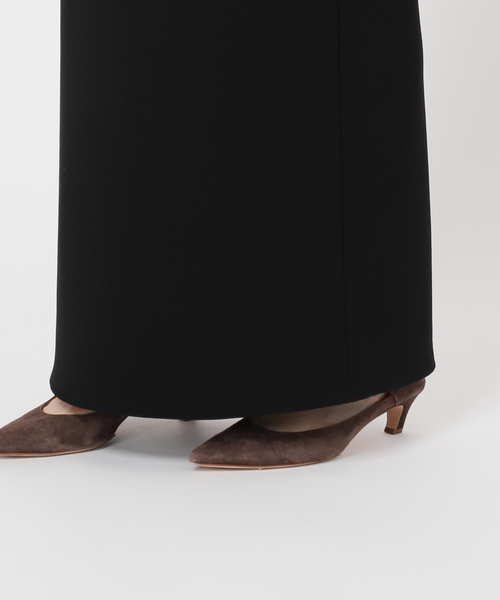 洗える】ニットライクジョーゼット2wayワンピース（ワンピース