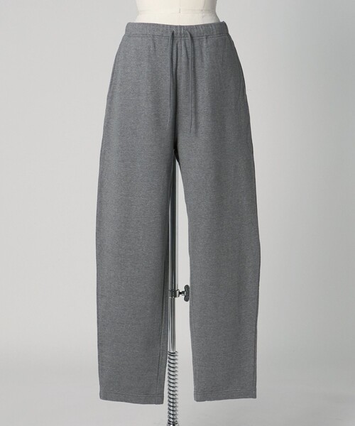 LOEFF(ロエフ)の「<LOEFF>コットン スウェット ボンタン パンツ UNISEX(その他パンツ・レディース・グレー系/ワイン・2/1/0)」の2枚目の写真
