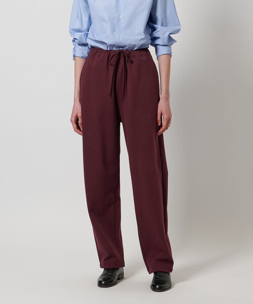 LOEFF(ロエフ)の「<LOEFF>コットン スウェット ボンタン パンツ UNISEX(その他パンツ・レディース・グレー系/ワイン・2/1/0)」の7枚目の写真