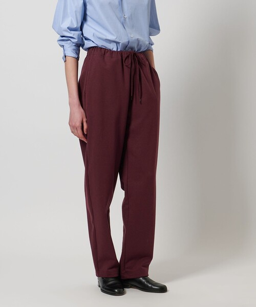 LOEFF(ロエフ)の「<LOEFF>コットン スウェット ボンタン パンツ UNISEX(その他パンツ・レディース・グレー系/ワイン・2/1/0)」の8枚目の写真