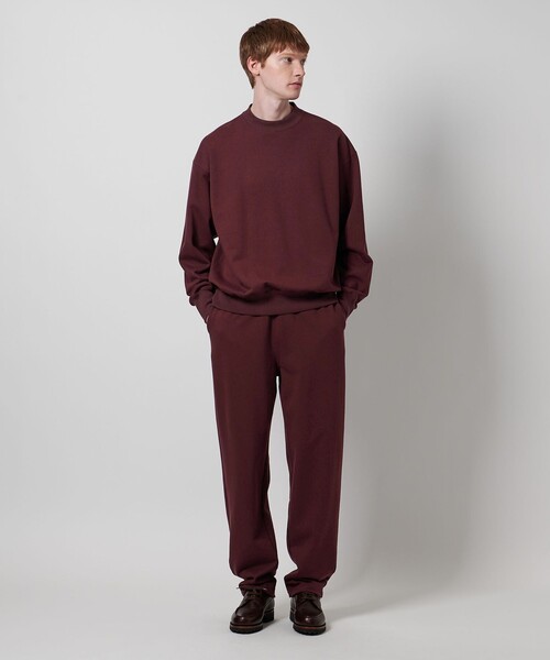 LOEFF(ロエフ)の「<LOEFF>コットン スウェット ボンタン パンツ UNISEX(その他パンツ・レディース・グレー系/ワイン・2/1/0)」の13枚目の写真