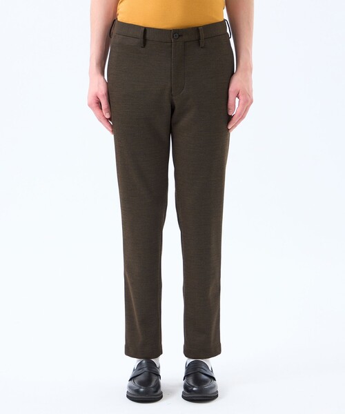 MACKINTOSH PHILOSOPHY（ﾏｯｷﾝﾄｯｼｭ ﾌｨﾛｿﾌｨｰ）の「テーラードジャージー パンツ ウール混メッシュジャージー（スラックス・メンズ・ダークネイビー/ブラック/チャコールグレー/ダークブラウン・42/40/38）」の6枚目の写真