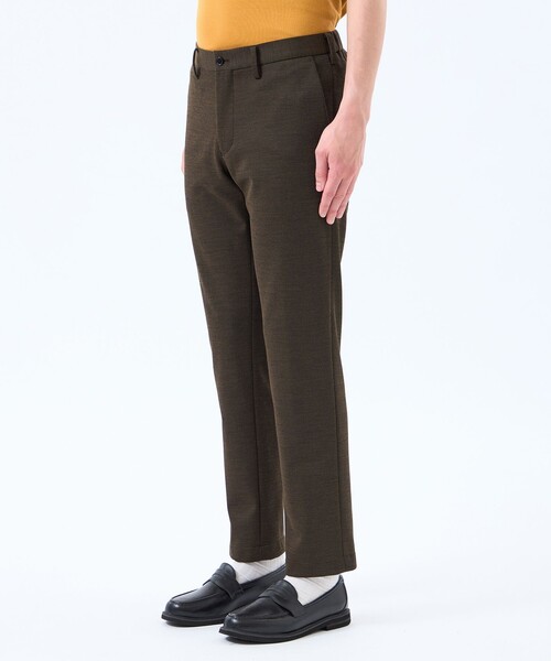 MACKINTOSH PHILOSOPHY（ﾏｯｷﾝﾄｯｼｭ ﾌｨﾛｿﾌｨｰ）の「テーラードジャージー パンツ ウール混メッシュジャージー（スラックス・メンズ・ダークネイビー/ブラック/チャコールグレー/ダークブラウン・42/40/38）」の5枚目の写真