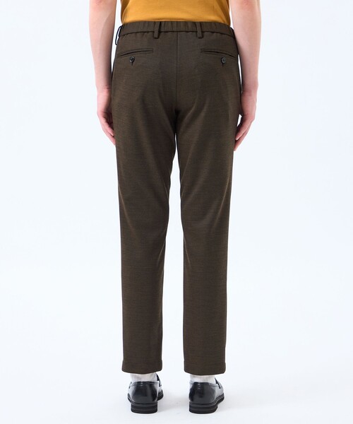MACKINTOSH PHILOSOPHY（ﾏｯｷﾝﾄｯｼｭ ﾌｨﾛｿﾌｨｰ）の「テーラードジャージー パンツ ウール混メッシュジャージー（スラックス・メンズ・ダークネイビー/ブラック/チャコールグレー/ダークブラウン・42/40/38）」の10枚目の写真