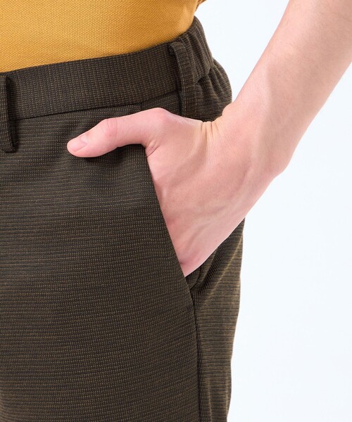 MACKINTOSH PHILOSOPHY（ﾏｯｷﾝﾄｯｼｭ ﾌｨﾛｿﾌｨｰ）の「テーラードジャージー パンツ ウール混メッシュジャージー（スラックス・メンズ・ダークネイビー/ブラック/チャコールグレー/ダークブラウン・42/40/38）」の11枚目の写真