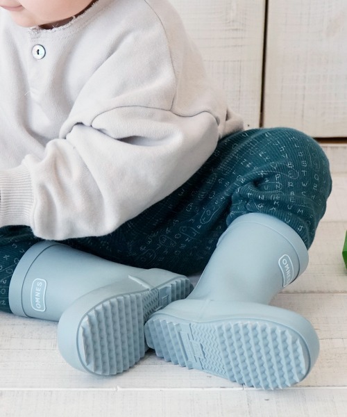 OMNES(オムネス)の「キッズレインブーツ(レインシューズ・キッズ・モスグリーン/サーモンピンク/ベージュ/ネイビー/ラベンダー/カーキ/グレー・15cm/16cm/17cm/18cm/19cm/20cm/21cm/22cm)」の17枚目の写真