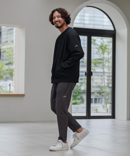 CALL&RESPONSE(コールアンドレスポンス)の「mlt5304-長袖PO-TOBIKIRI プルオーバー(Tシャツ/カットソー・メンズ・グレイッシュベージュ/ブラック/チャコール・2/4/5)」の9枚目の写真
