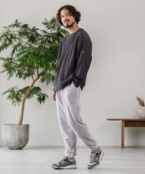CALL&RESPONSE(コールアンドレスポンス)の「mlt5304-長袖PO-TOBIKIRI プルオーバー(Tシャツ/カットソー・メンズ・グレイッシュベージュ/ブラック/チャコール・2/4/5)」の19枚目の写真