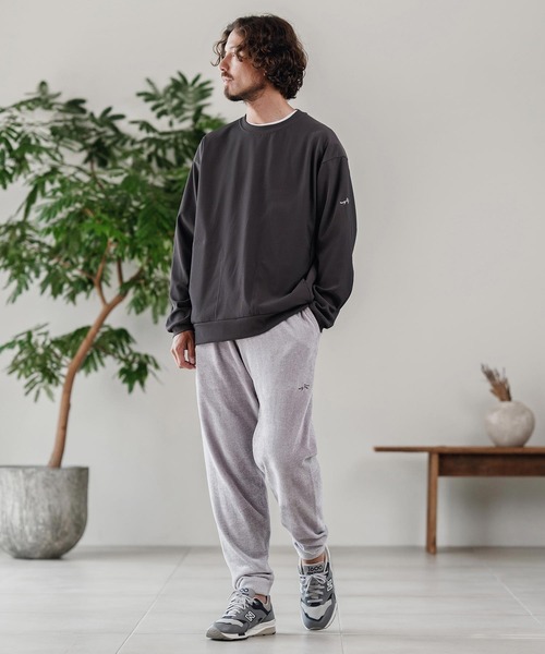 CALL&RESPONSE(コールアンドレスポンス)の「mlt5304-長袖PO-TOBIKIRI プルオーバー(Tシャツ/カットソー・メンズ・グレイッシュベージュ/ブラック/チャコール・2/4/5)」の20枚目の写真