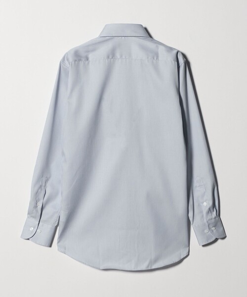 セール】コットン ナローストライプ ワイドカラー ドレスシャツ