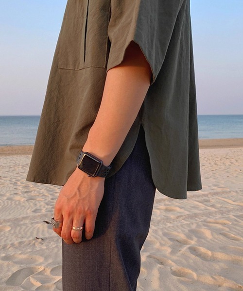 NOWLE（ノウル）の「【NOWLE】リラックスフィット ワークポケット シャツ（シャツ/ブラウス・メンズ・ブラック/カーキ/グレー・MEDIUM/LARGE）」の21枚目の写真