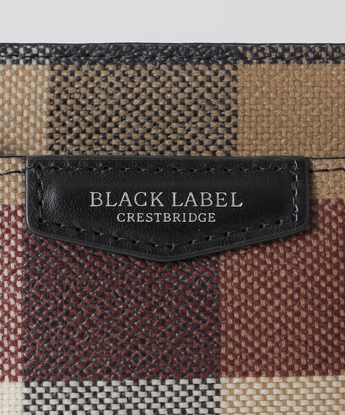 BLACK LABEL CRESTBRIDGE(ブラックレーベル・クレストブリッジ)の「【一部店舗限定】PVCクレストブリッジチェックスマホショルダー(スマホケース/カバー・メンズ・レッド系その他3/ベージュ系その他5・FREE)」の9枚目の写真
