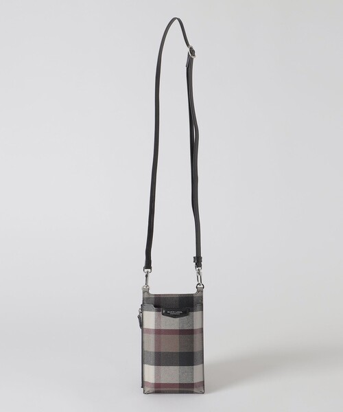 BLACK LABEL CRESTBRIDGE(ブラックレーベル・クレストブリッジ)の「【一部店舗限定】PVCクレストブリッジチェックスマホショルダー(スマホケース/カバー・メンズ・レッド系その他3/ベージュ系その他5・FREE)」の13枚目の写真