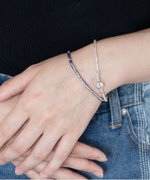 WALK IN CLOSET（ウォークインクローゼット）の「SV BEADS BR*amp japan シルバービーズ　ナローブレスレット*amp japanコラボ　2500（ブレスレット）」