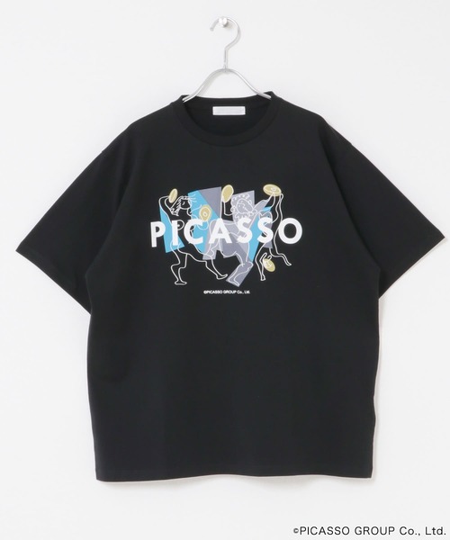 SENSE OF PLACE by URBAN RESEARCH（センスオブプレイスバイアーバンリサーチ）の「PICASSO SHORT-SLEEVE T-SHIRTS B（Tシャツ/カットソー・メンズ・ブラック/ホワイト/グリーン/ベージュ・MEDIUM/LARGE）」の12枚目の写真