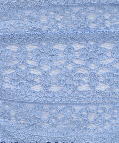 somari imagination(ソマリ イマジネーション)の「『袖レース配色ポロニット』(ポロシャツ・レディース・杢グレー/ブラック・2/1)」の4枚目の写真