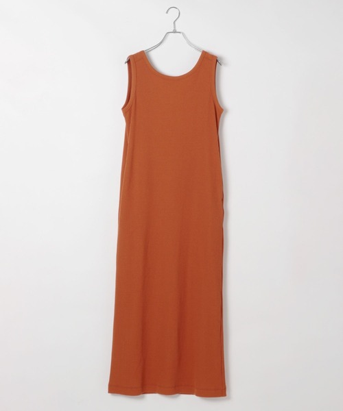 ストレッチリブノースリーブワンピース（ワンピース）｜BAYFLOW