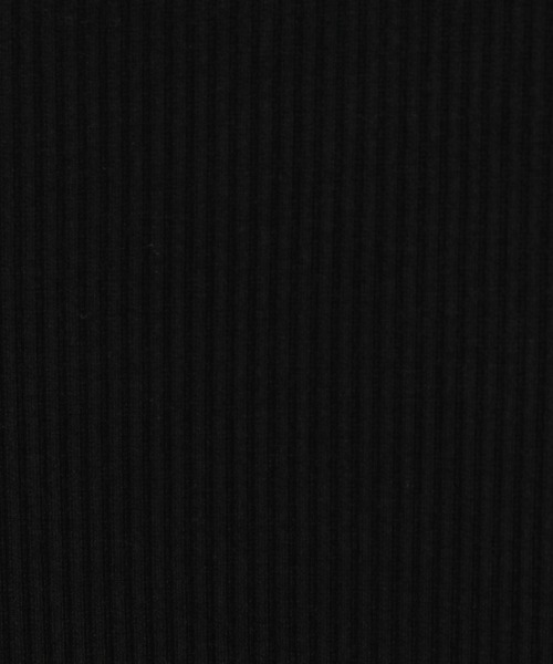 BAYFLOW（ベイフロー）の「ストレッチリブノースリーブワンピース（ワンピース・レディース・ブラック/オレンジ/アイボリー・FREE）」の6枚目の写真