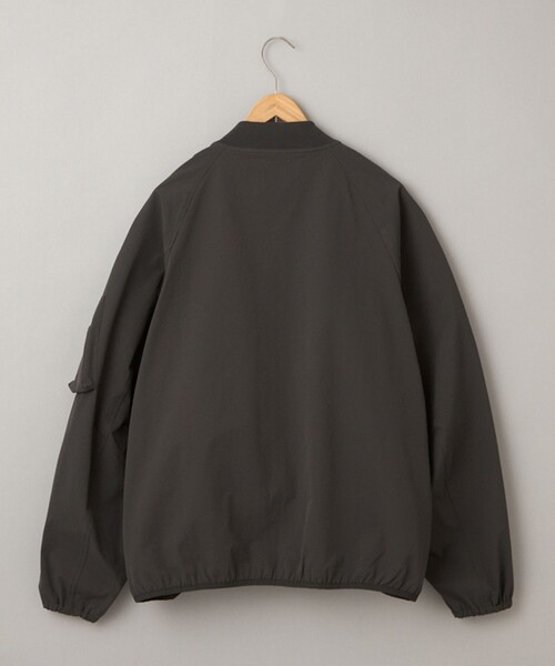 coen（コーエン）の「ハイカーテックブルゾン【防シワ/ストレッチ/撥水/ウォッシャブル】（MA-1・メンズ・ブラック/ダークブラウン/ダークグレー・S/M/L/XL）」の11枚目の写真