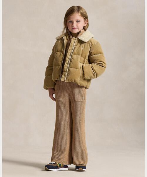POLO RALPH LAUREN CHILDRENSWEAR（ポロ ラルフ ローレン チルドレンズウェア）の「コットン コーデュロイ ダウン ジャケット（ダウンジャケット/コート・キッズ・ブラウン系3・3/6/4）」の4枚目の写真