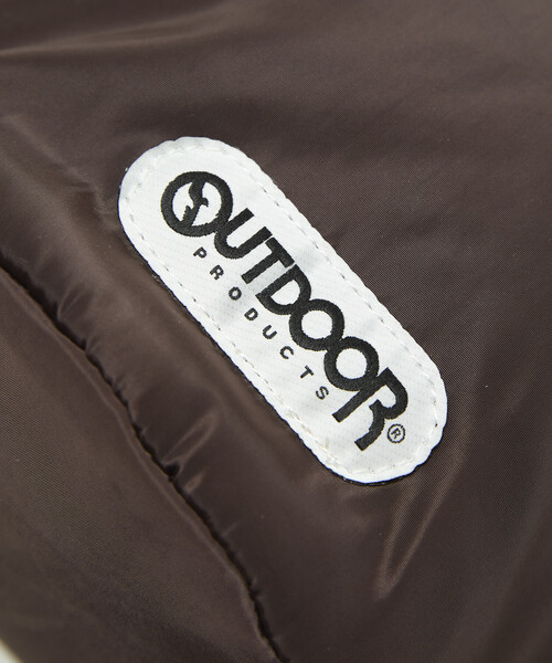 OUTDOOR PRODUCTS(アウトドアプロダクツ)の「OUTDOOR PRODUCTS/アウトドアプロダクツ ベルト付き パデッド トートバッグ XS 限定展開(ショルダーバッグ・レディース・ブラック/ブラウン/シルバー・フリ-)」の14枚目の写真