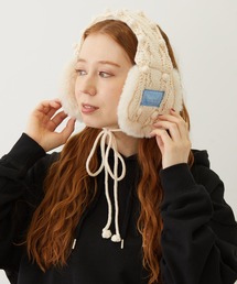 MILKFED. | CABLE KNIT EARMUFFS(ã€ã€ãŒãã)