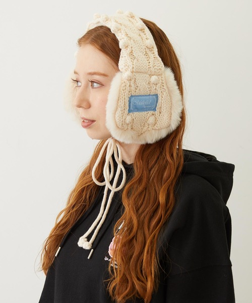 tunica イヤーマフ セール】ふわふわ サークルボア イヤマフ（イヤーマフ）｜FUNALIVE